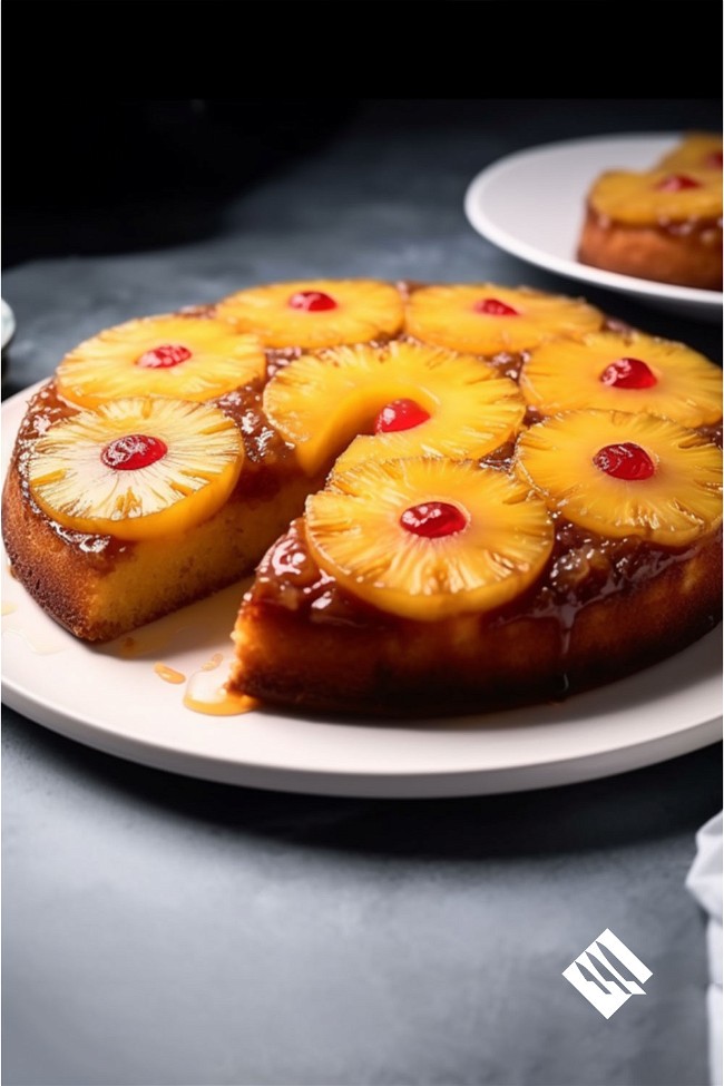 Image of Upside Down Pineapple Cake