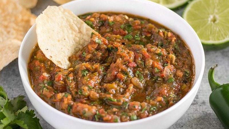 Image of Smoky Roasted Chicken and Citrus Salsa