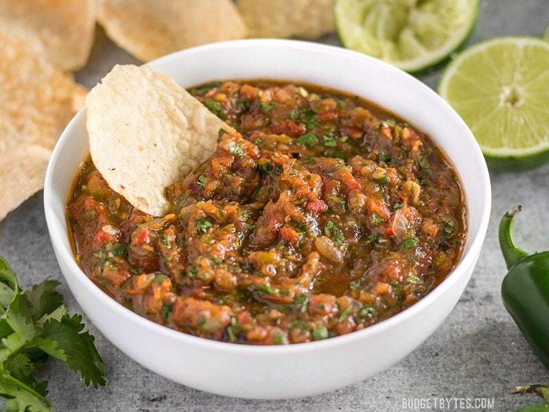 Smoky Roasted Chicken and Citrus Salsa