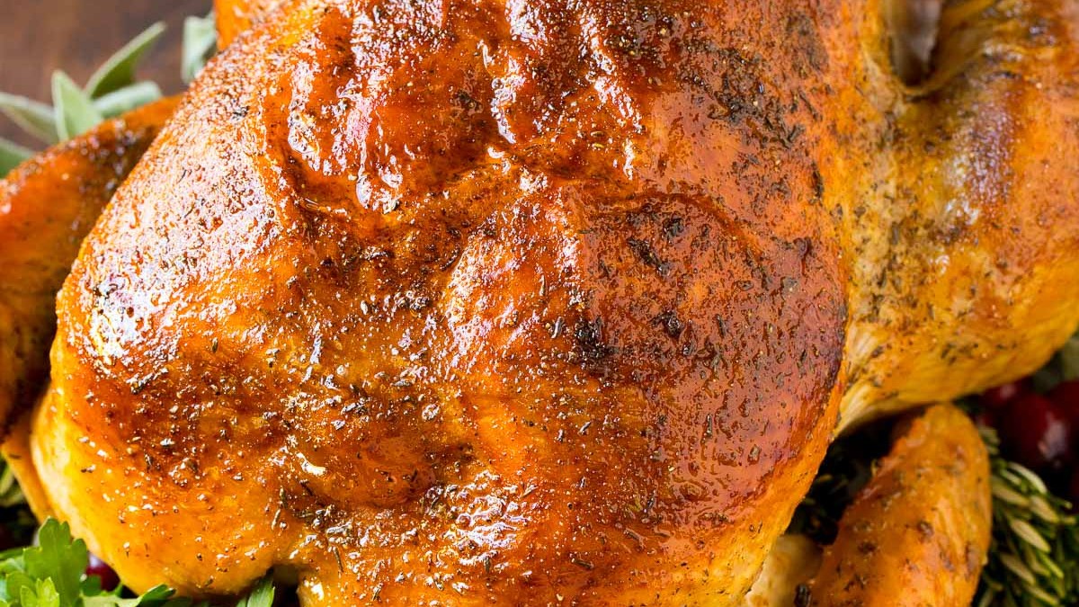 Image of Turkey with Holiday Rub