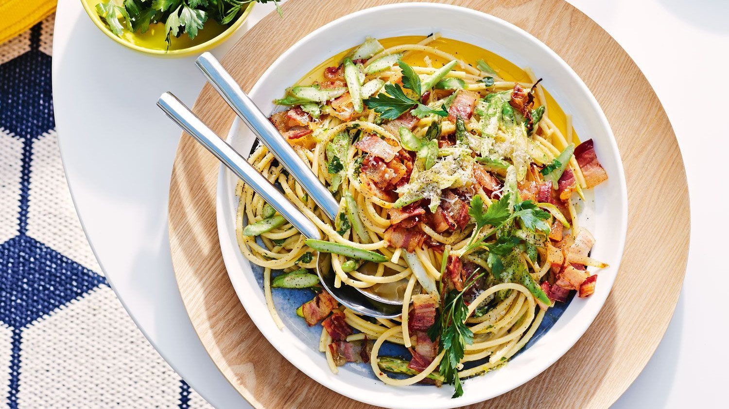 Image of Asparagus Carbonara