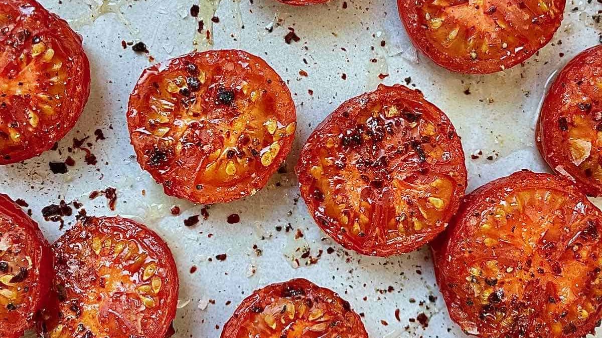 Image of Baklouti Green Chili Broiled Tomatoes