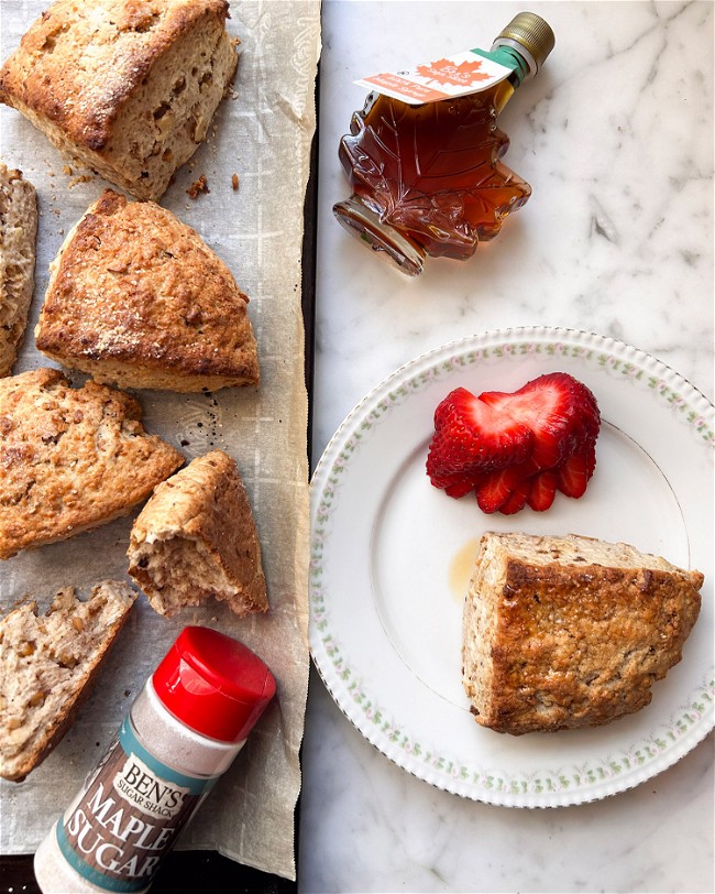 Image of Maple Walnut Cream Scones