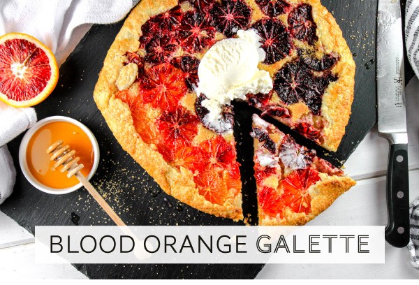 Image of Blood Orange Galette