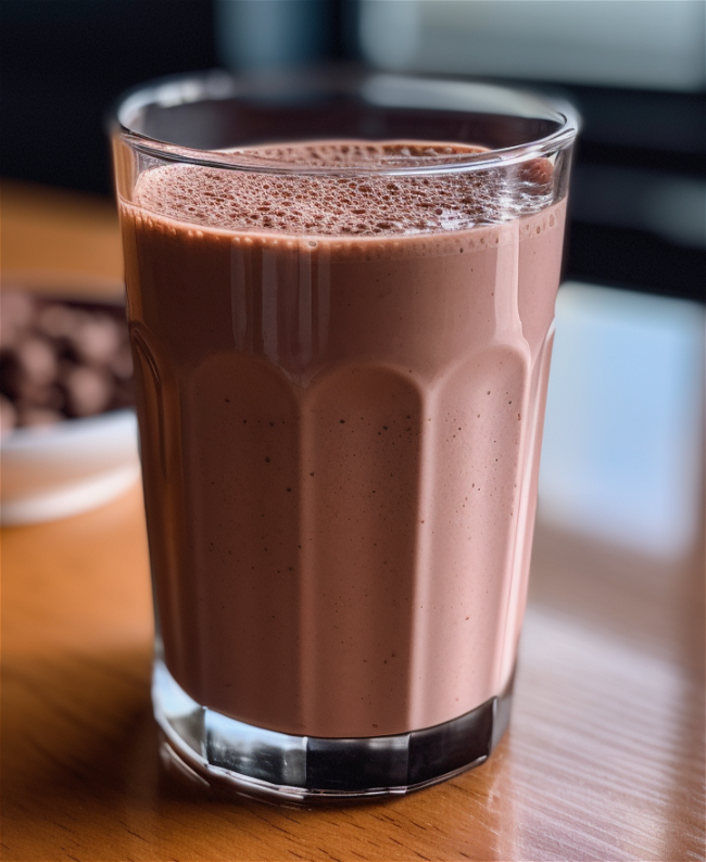 Image of Chocolate Almond Butter Protein Smoothie