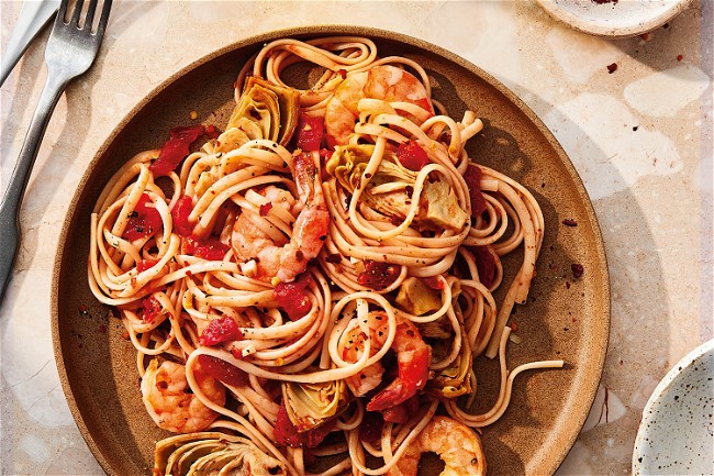 Image of Shrimp And Artichoke Fra Diavolo
