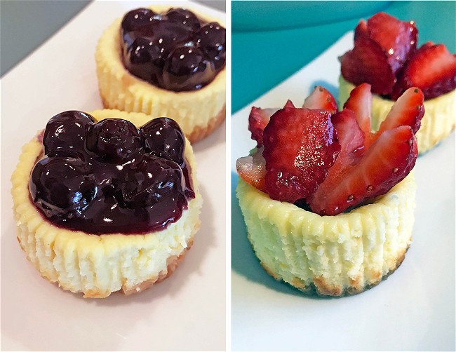 Image of Ricotta “Cheesecake” Tarts