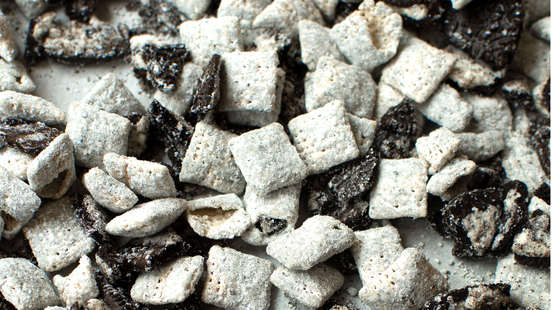 Image of Oreo Black Sesame Muddy Buddies 