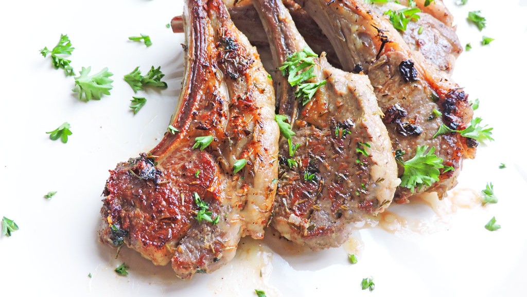 Image of Herbal Salt Crusted Lamb Chop