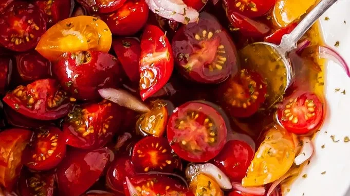 Image of Marinated Roma Tomatoes