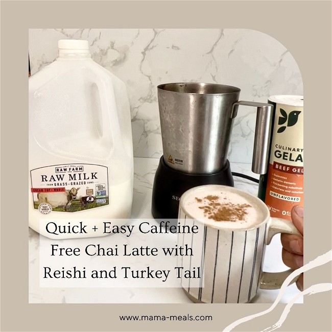 Image of QUICK + EASY Caffeine Free Chai Latte (with adaptogens!)