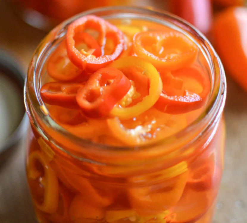 Sweet & Spicy Pickled Italian Peppers