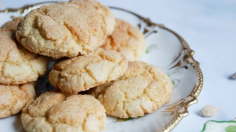 Image of Cardamom & Persian Lime Olive Oil Cookies