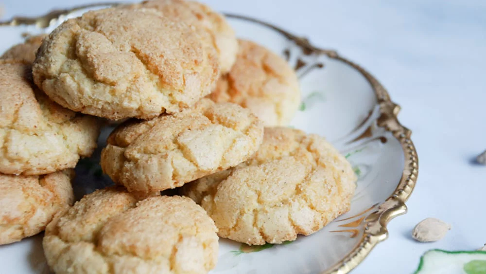 Cardamom & Persian Lime Olive Oil Cookies