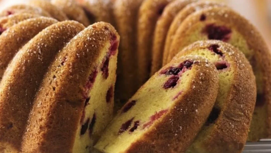 Image of Cranberry-Orange Olive Oil Cake
