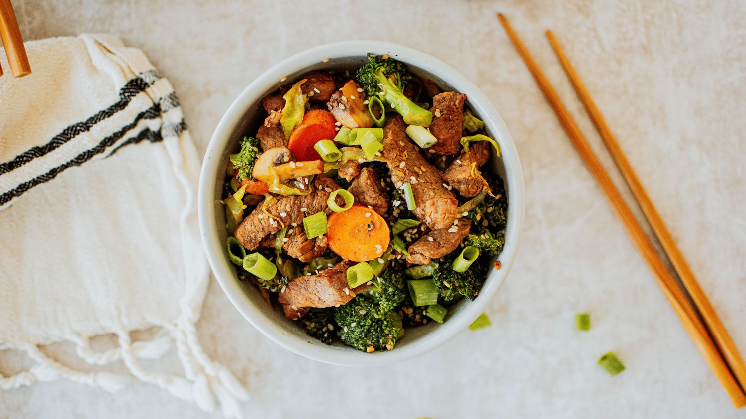 Image of Beef & Veggie Stir Fry