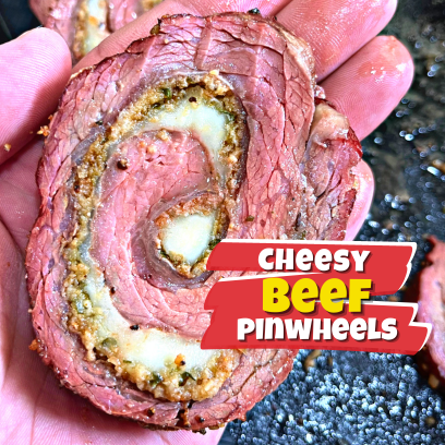 Image of Cheesy Beef Pinwheel