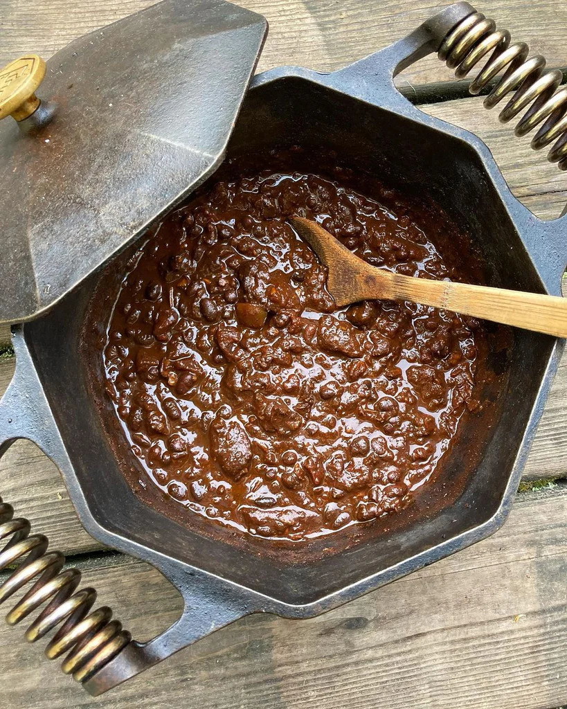Buffalo and Black Bean Chili