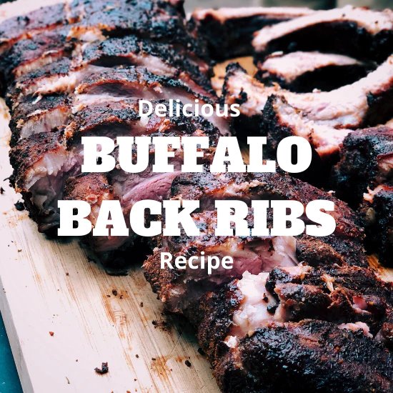 Smoky Marinated Buffalo Back Ribs