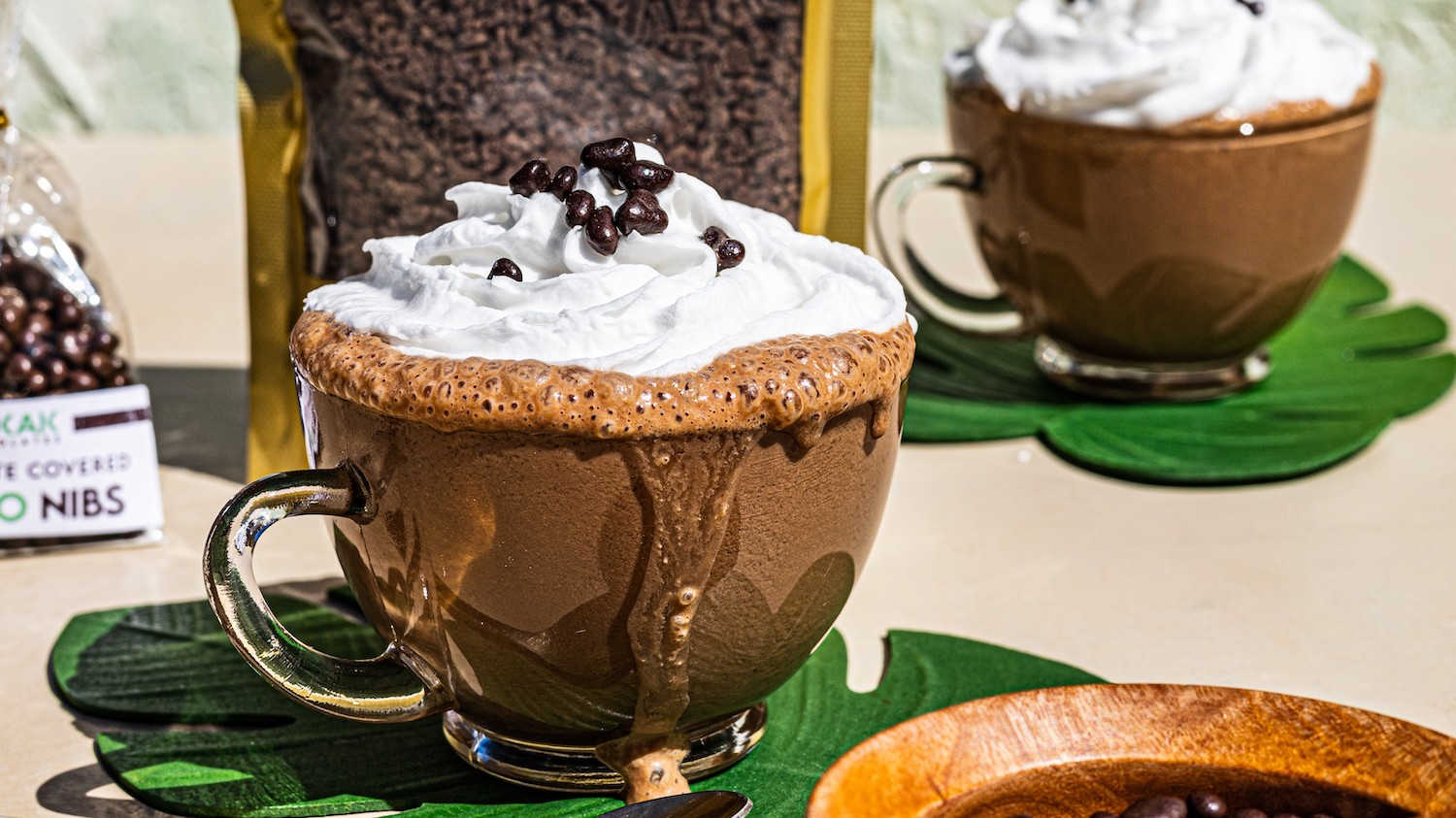 Image of Frozen Hot Chocolate with a Coconut Twist