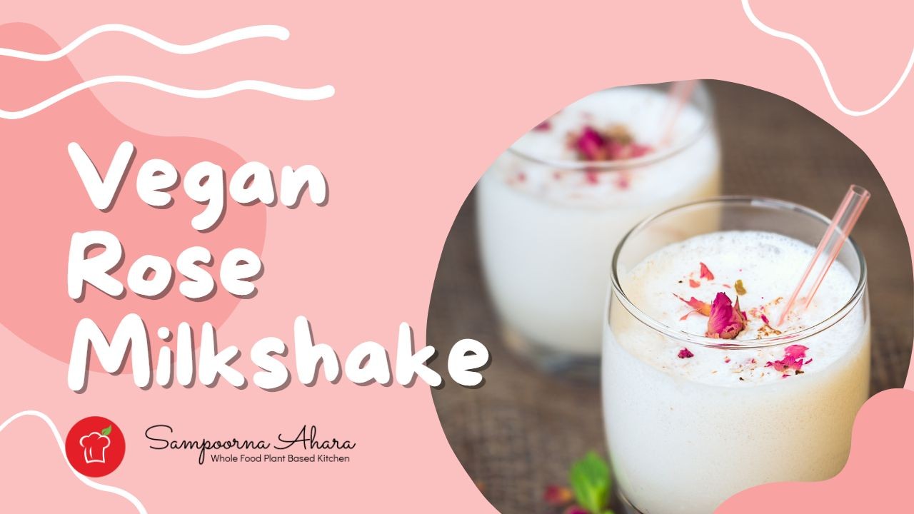 Image of Vegan Rose Milkshake
