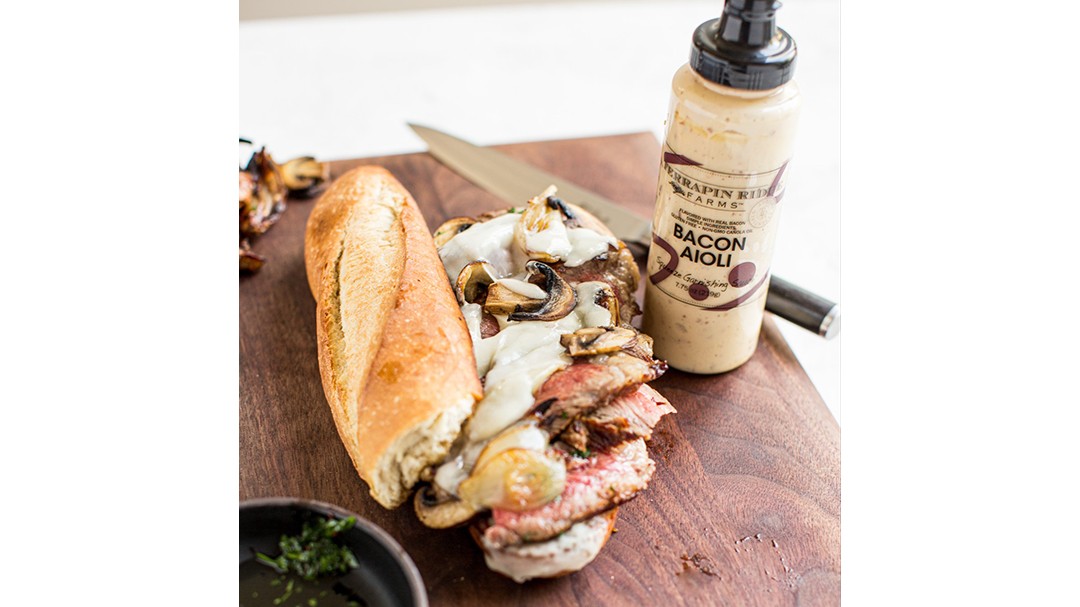 Image of Steak Sandwich with Bacon Aioli