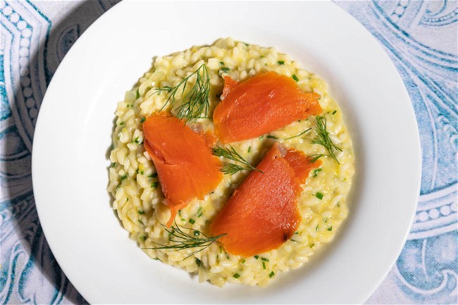 Image of Smoked Salmon Risotto