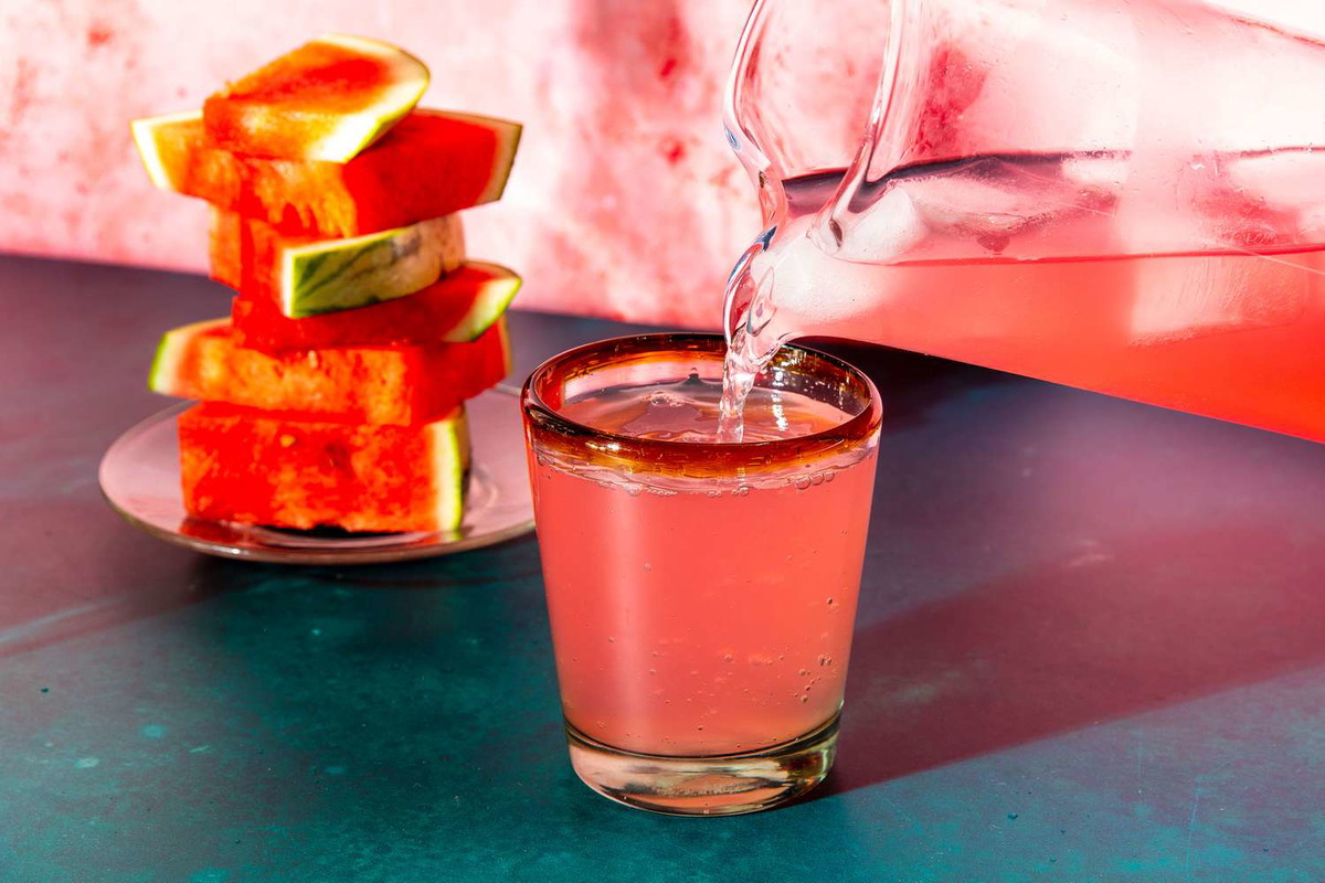 Watermelon Lime Agua Fresca