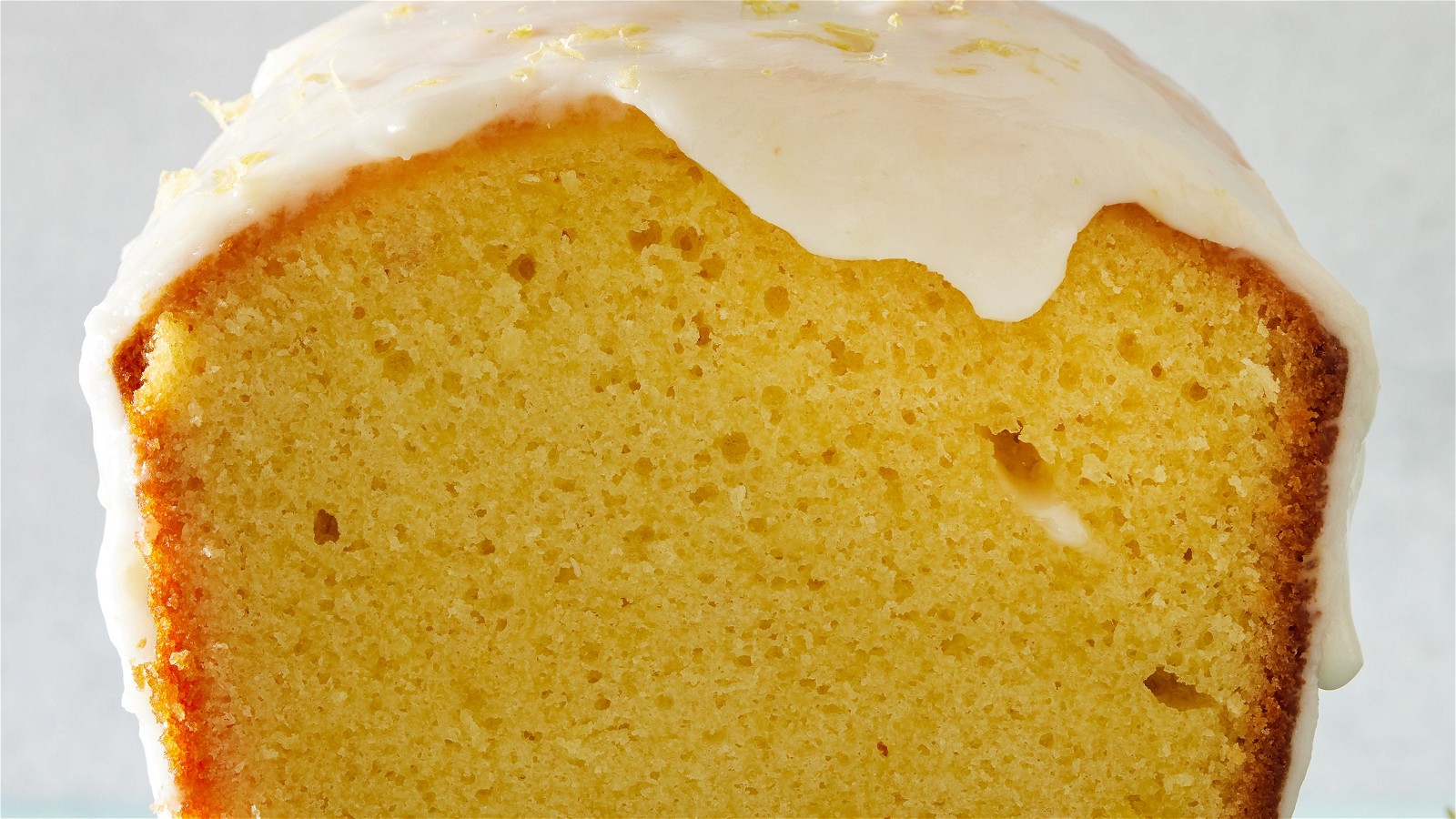 Image of Lemon Olive Oil Pound Cake with Lemon Glaze