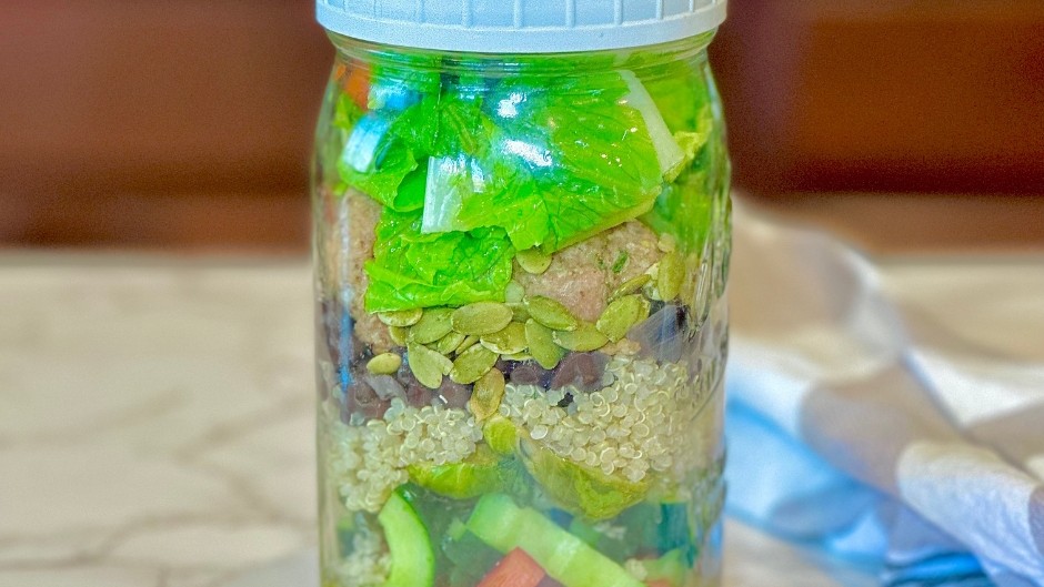 Image of Italian Inspired Salad Jar 