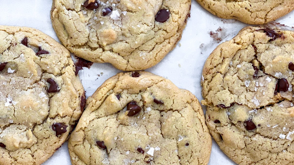 Image of No Butter Chocolate Chip Cookies