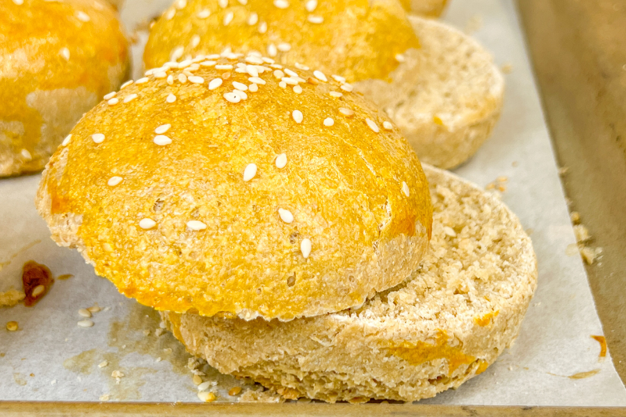 Whole Wheat Slider Buns