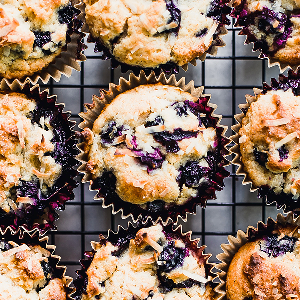 Honey Blueberry Muffins Recipe