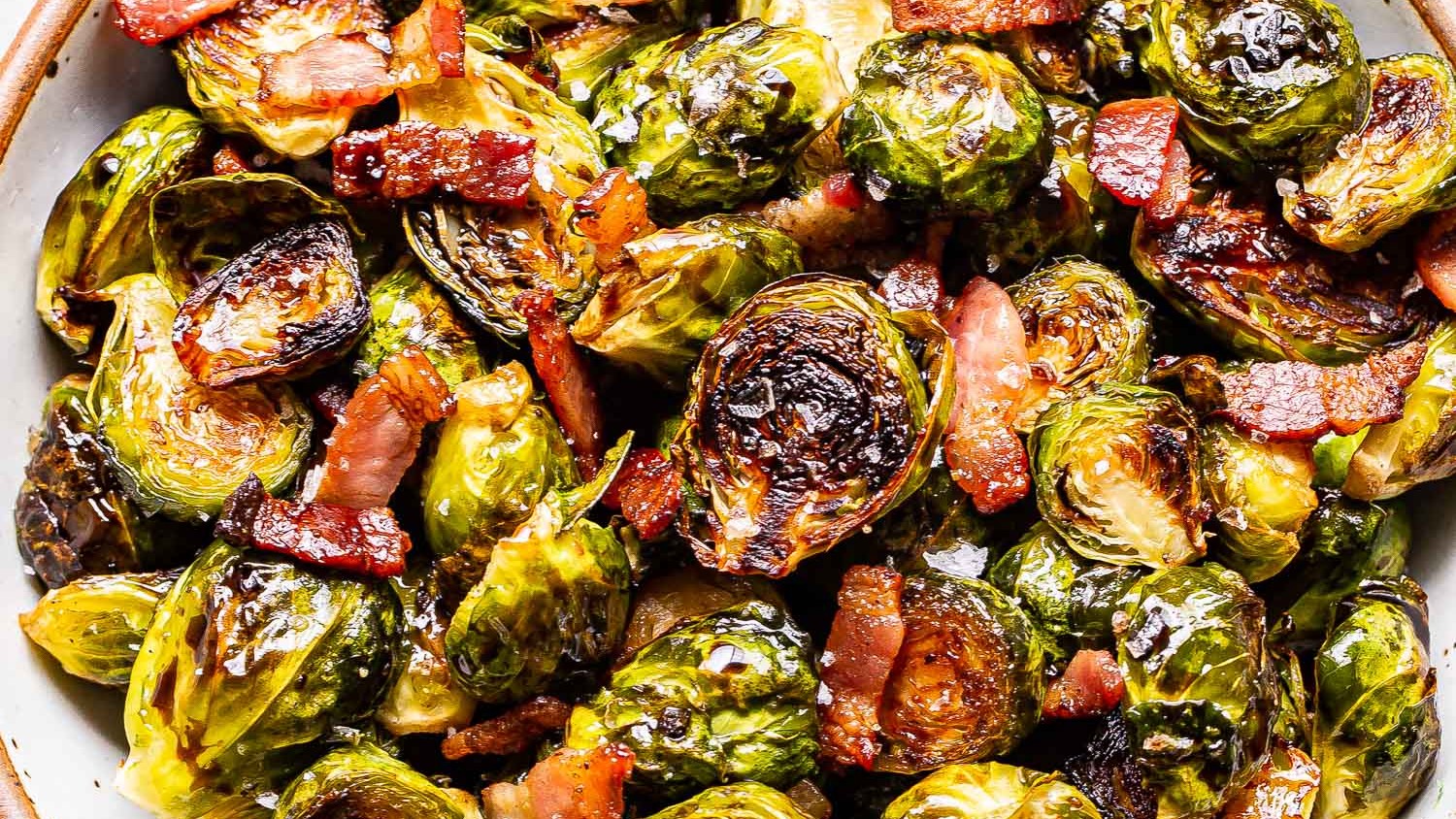 Image of Brussel Sprouts - Roasted Maple Balsamic and Bacon