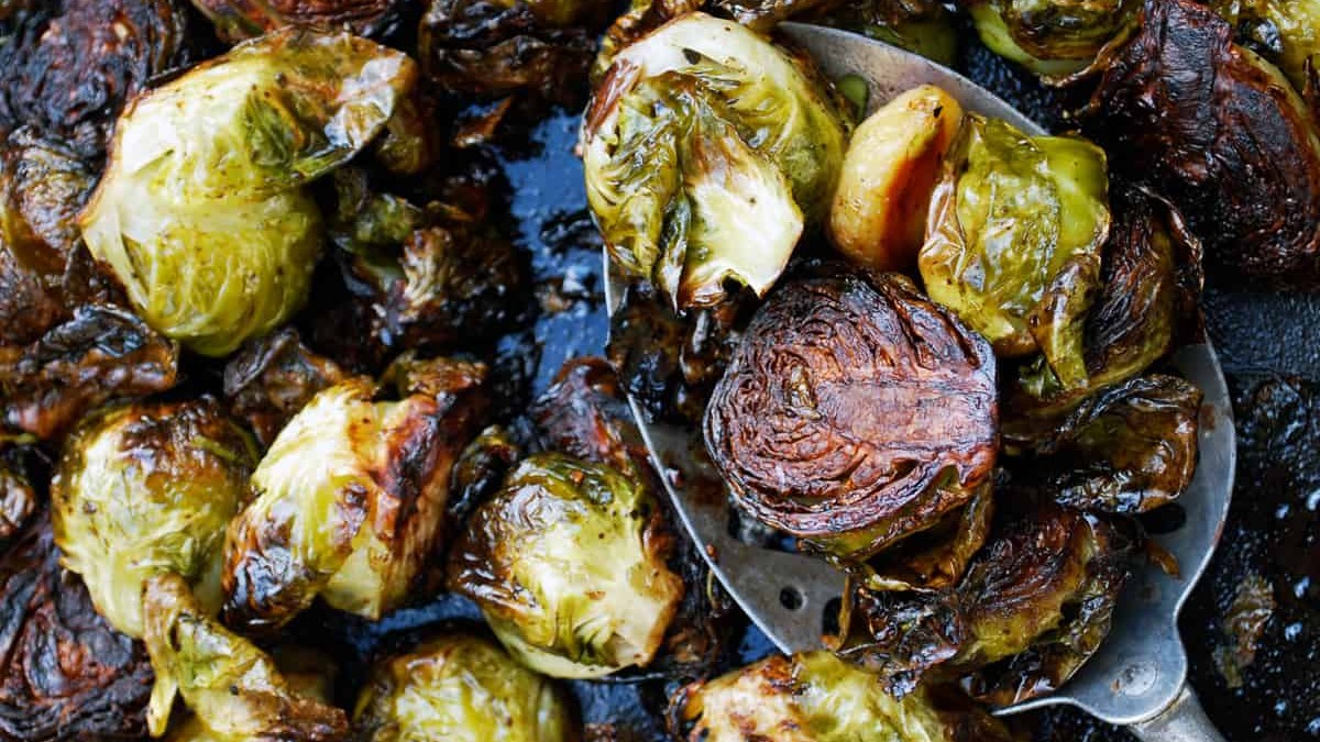 Image of Brussels Sprouts - Balsamic Roasted with Garlic