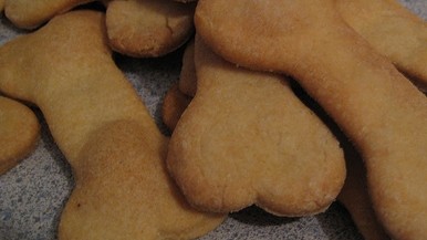 Image of Dog Biscuits made with Olive Oil - Homemade, All Natural