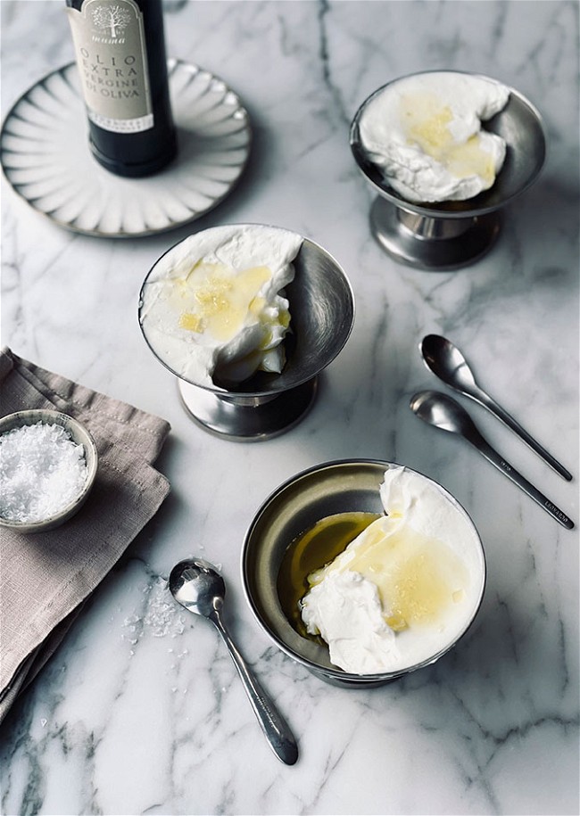 Image of Greek Yogurt with Olive Oil