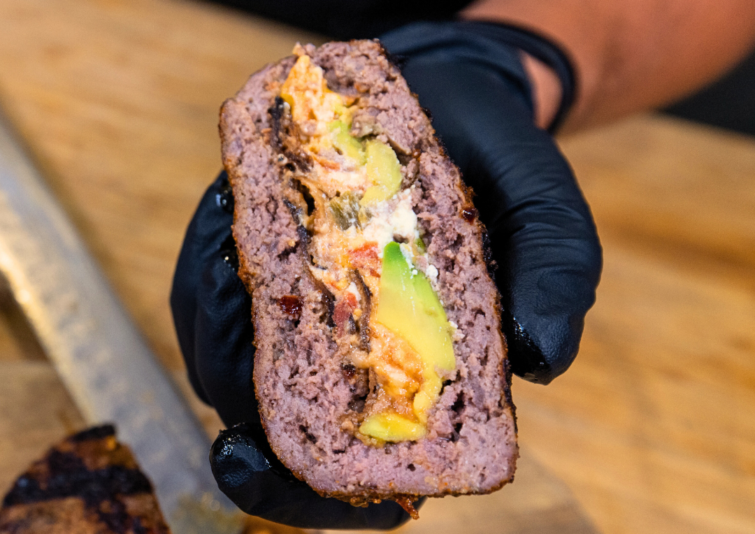 Image of Taco carnivore BBQ (burger farci)