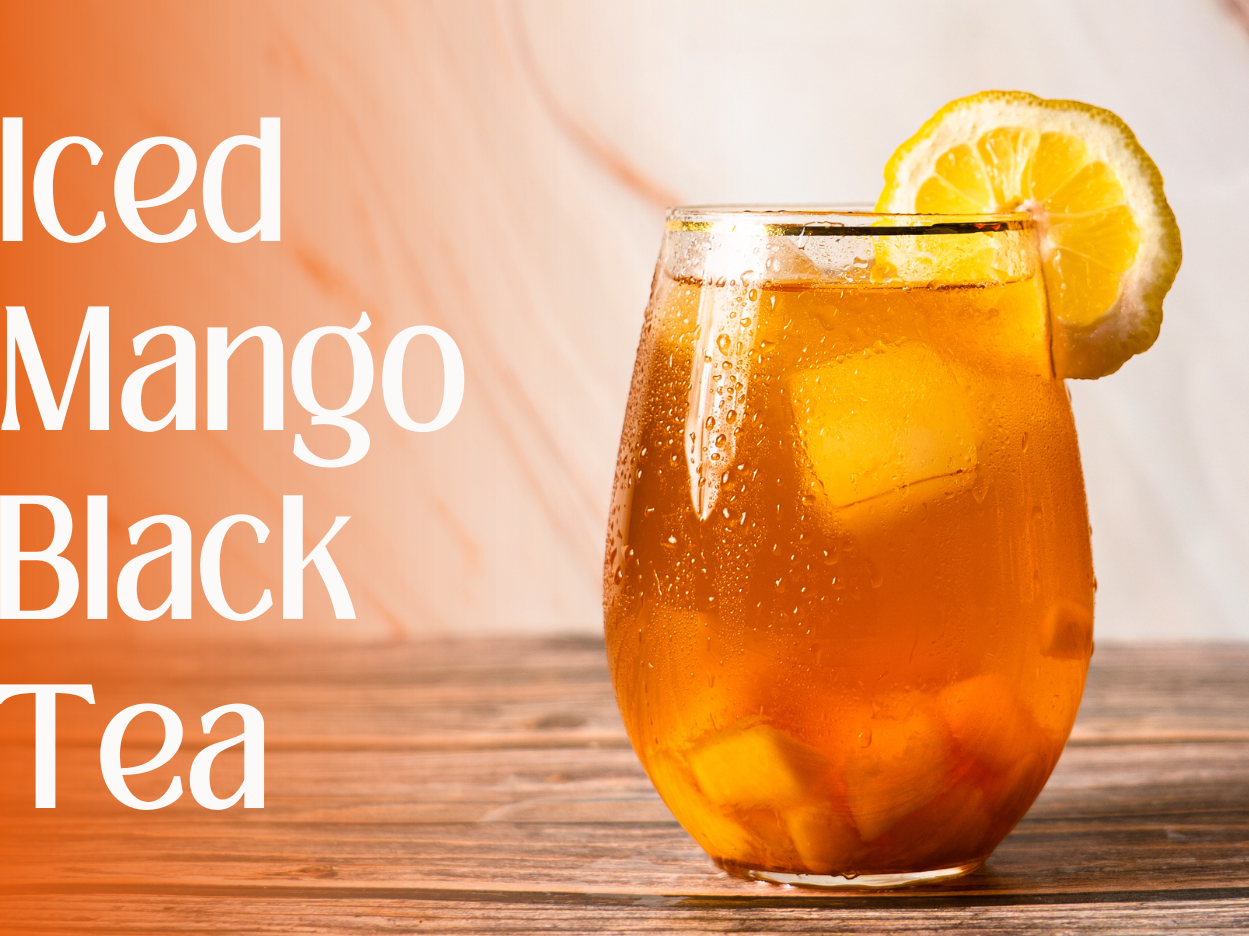 Mango black tea discount