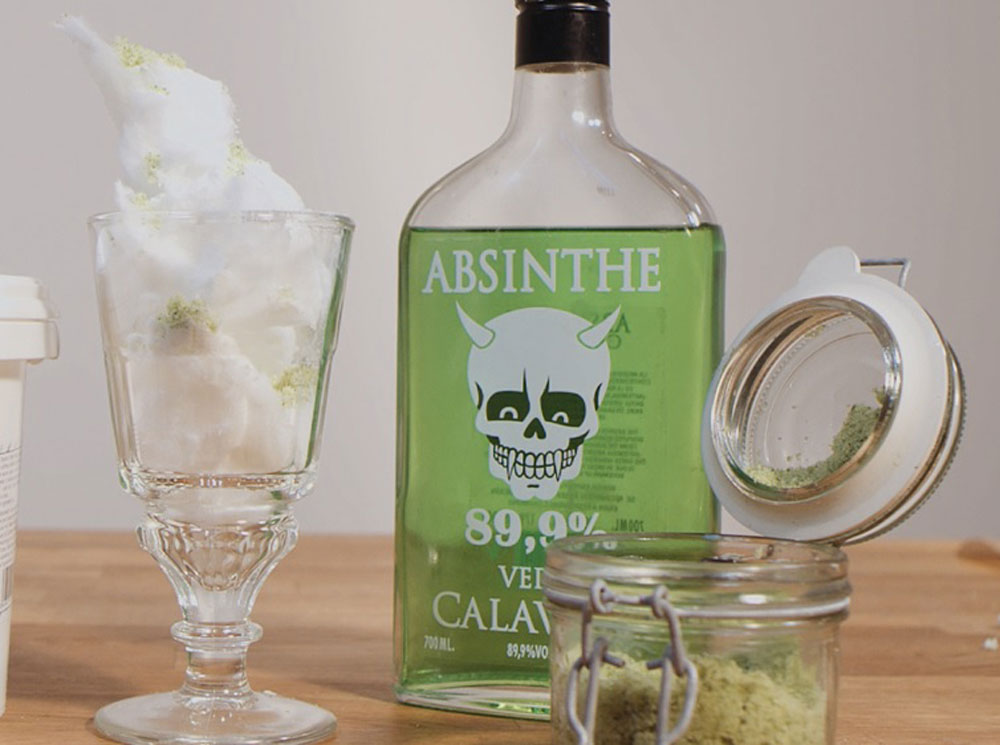 Absinthe Candyfloss Recipe