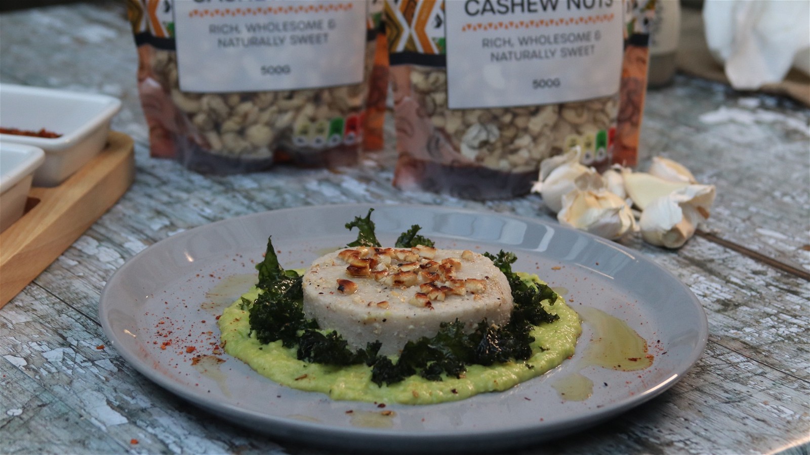 Image of Fonio and Cashew Polenta