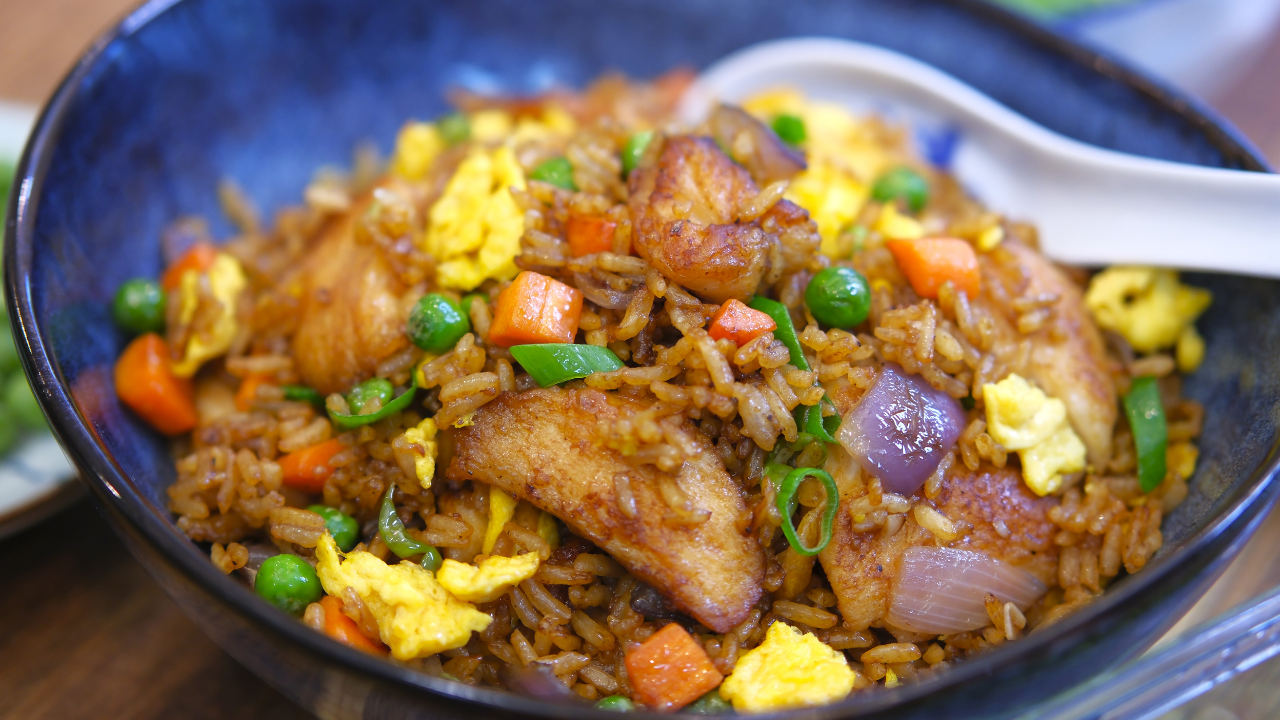 Image of Easy Delicious Chicken Fried Rice