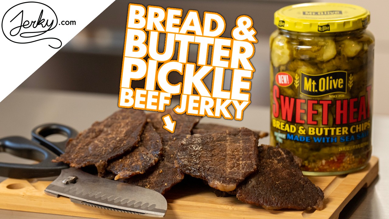 Image of Bread and Butter Pickle Beef Jerky Recipe