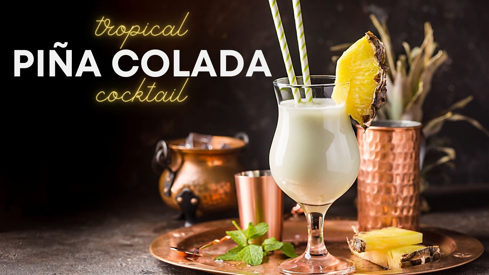 Image of Tropical Piña Colada Cocktail
