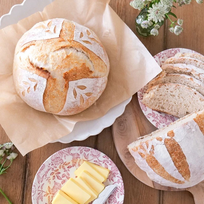 Image of  The Perfect Homemade Sourdough Bread for Beginners 