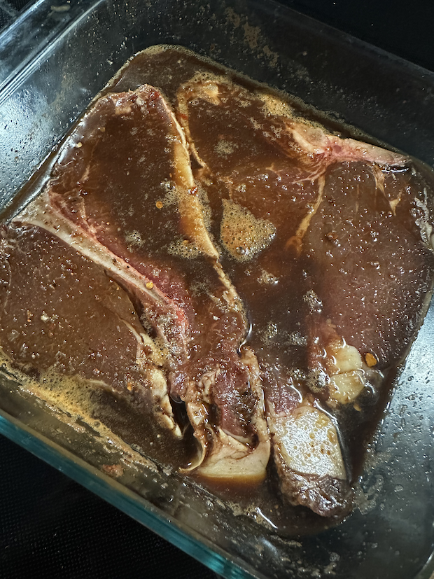 Image of You can marinate your steaks for a few hours up...