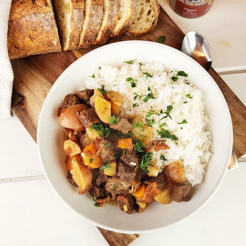 Instant Pot Espresso Beef Stew