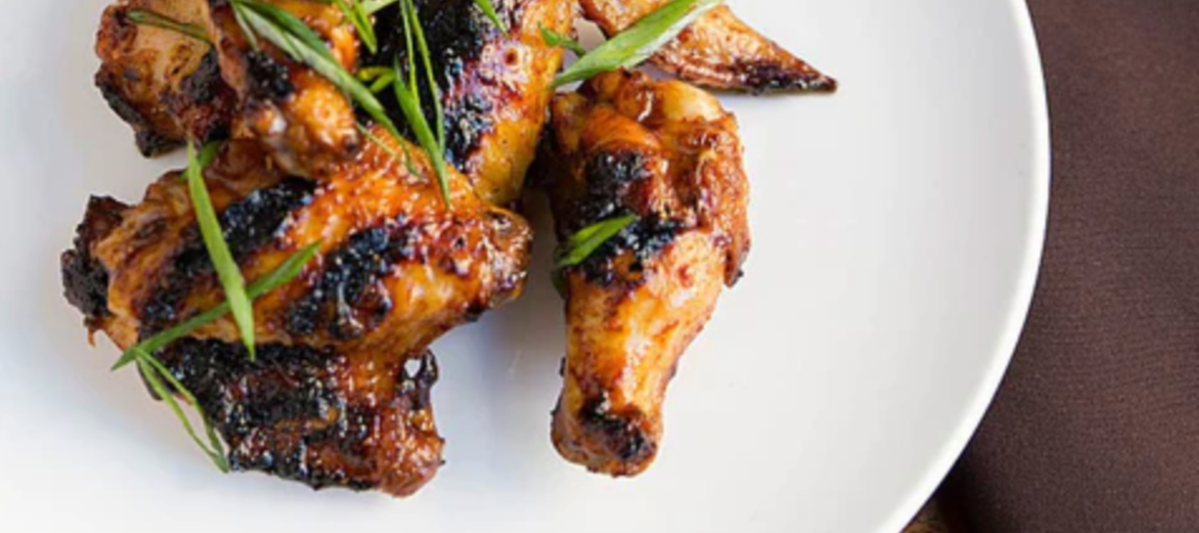 Tailgate Wings with Blue Cheese Dressing