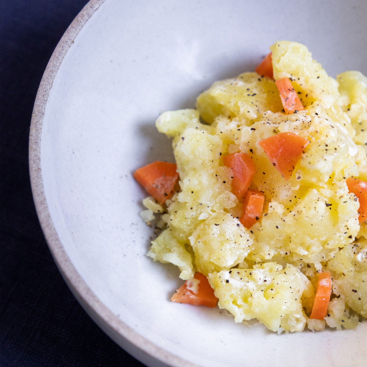 Recette salade de pomme de terre et carotte