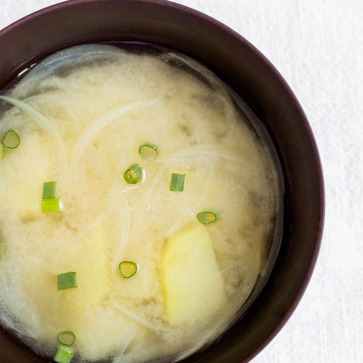 Recette soupe miso vegan